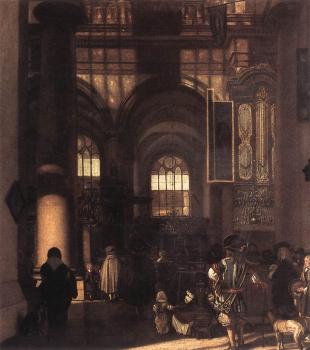 伊曼紐爾 德 韋特 Interior of a Church 伊曼紐爾 德 韋特 Interior of a Church